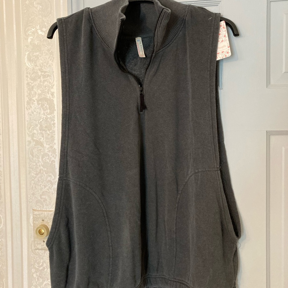 NWT gray Free People Movement jacket
